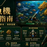 AT99娛樂城 捕魚機玩法指南 GPT IMAGE2 圖卡，左上品牌、右下網址，整理魚種辨識、炮台節奏與預算提醒。